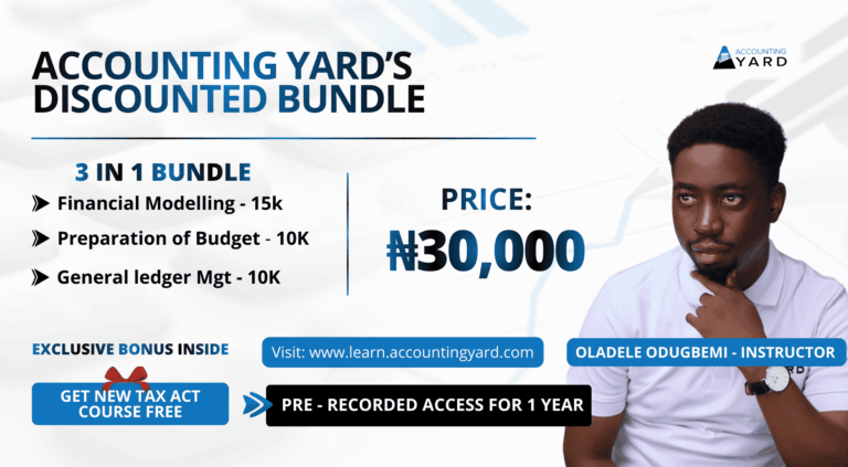 Xmas Bundle : FInancial Modeling, Budget and General Ledger Management