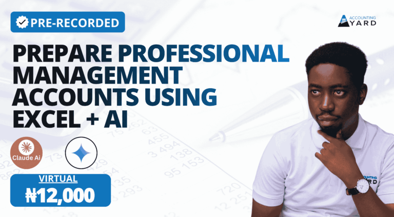 Preparation of Management Account