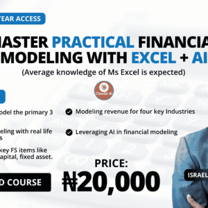 Financial Modelling with Excel and AI